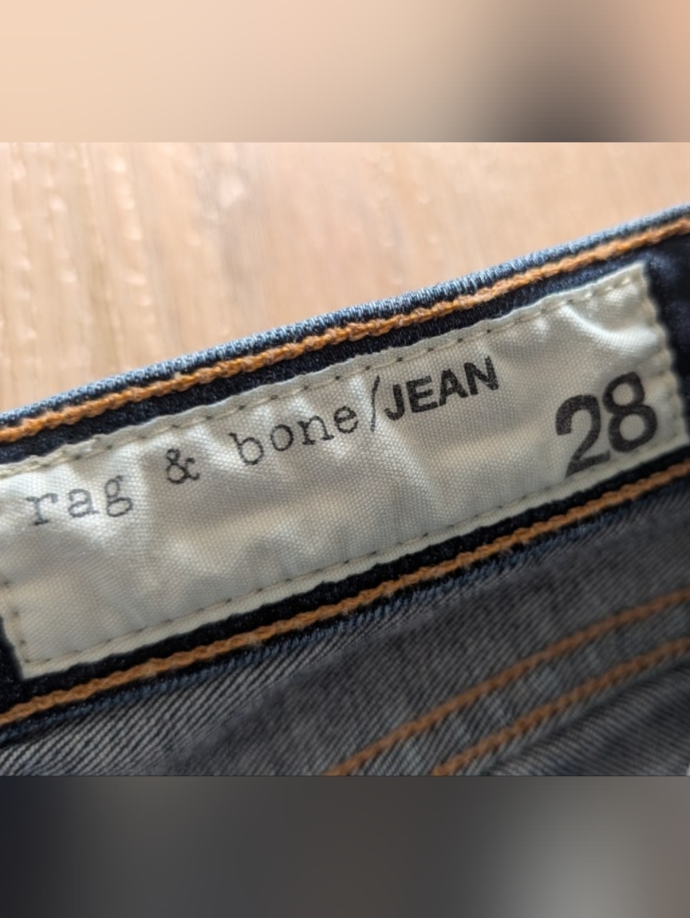 Rag & bone Capri Dark Blue Jeans